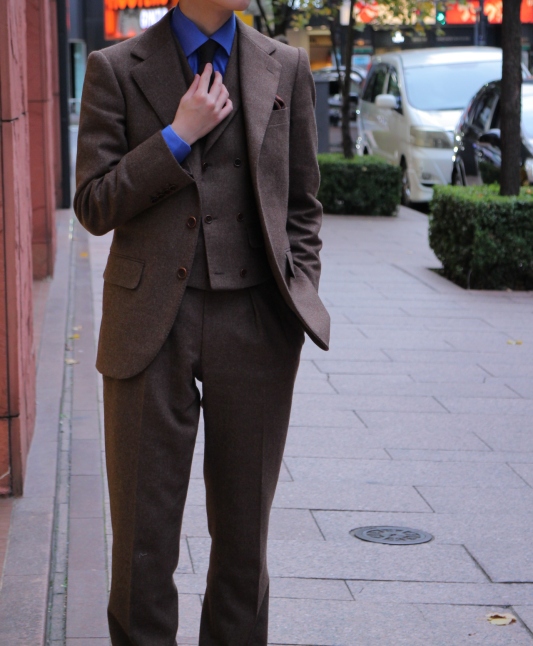 冬を彩るフランネルと私のスーツ | テーラーフクオカ ブログ