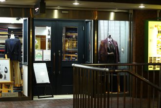 オーダージャケット生地 カーテン作成 グレンチェック Tailor Fukuoka新宿店 外観