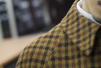 テーラーフクオカ オーダーコート ラグランスリーブ ステンカラーコート バルカラーコート バルマカーンコート-3