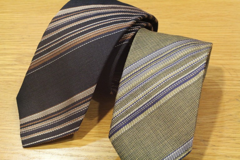 cotton silk linen tie