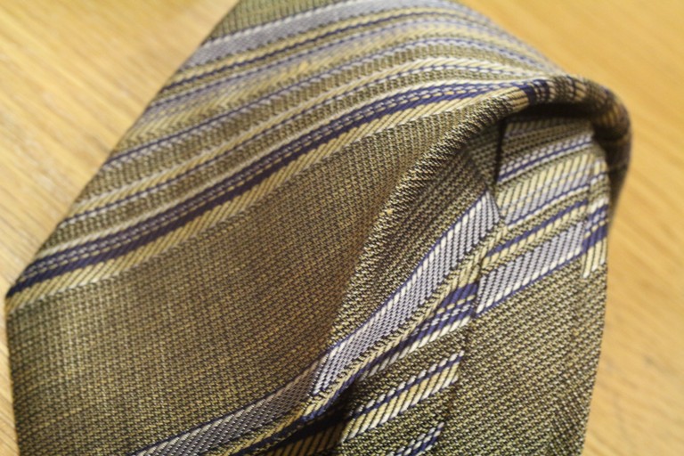 cotton silk linen tie