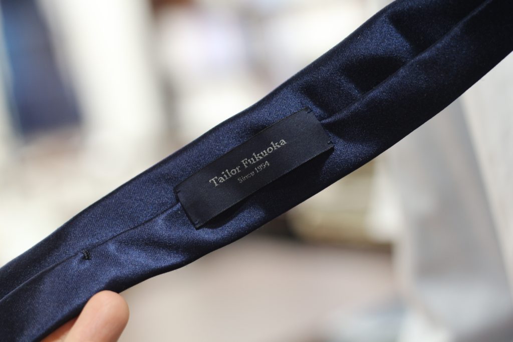 Tailor Fukuoka 300satin handmade tie-3