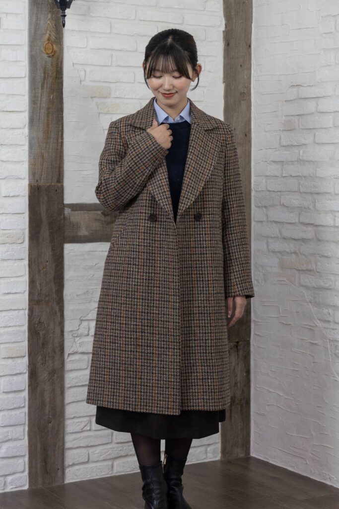ハリスツイード　コート