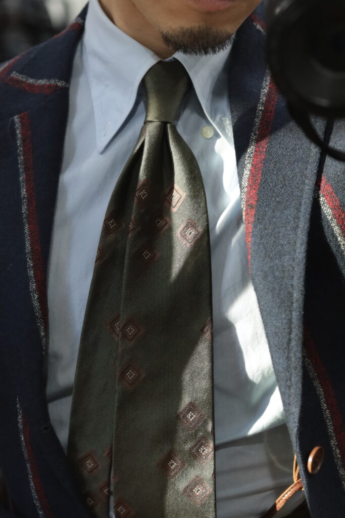 タイ ディンプル ネクタイ テーラーフクオカ Tailor Fukuoka