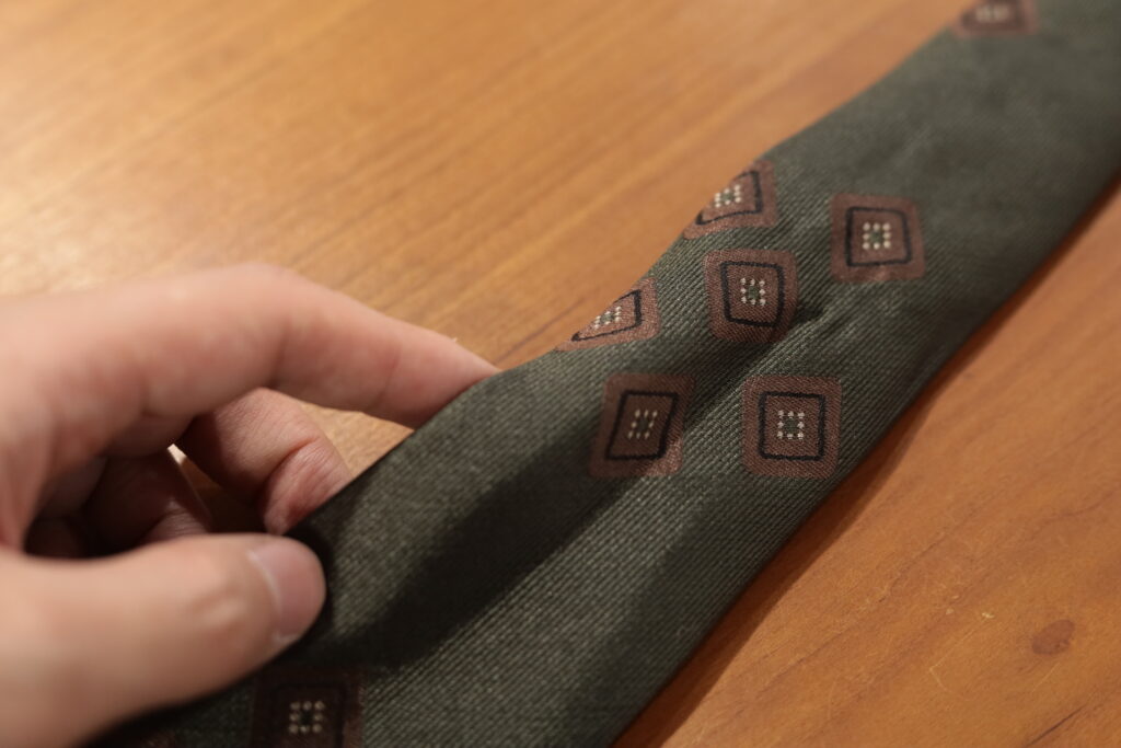 タイ ディンプル ネクタイ テーラーフクオカ Tailor Fukuoka-2