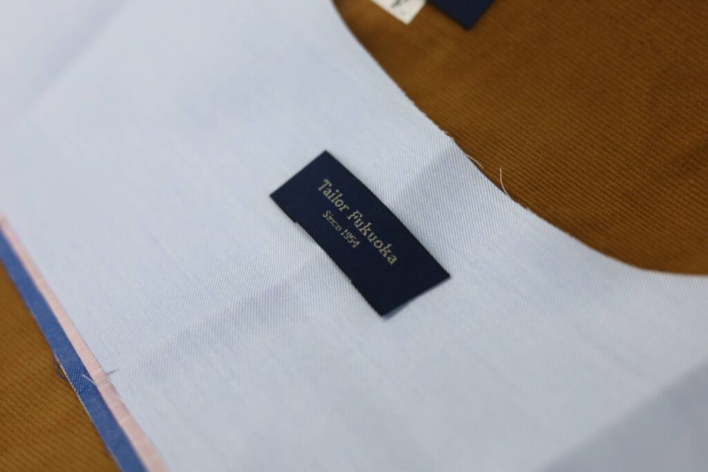 ファクトリー視察 Tailor Fukuoka