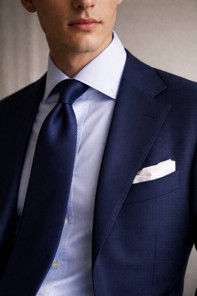 ハンドステッチ入りシャツイメージ